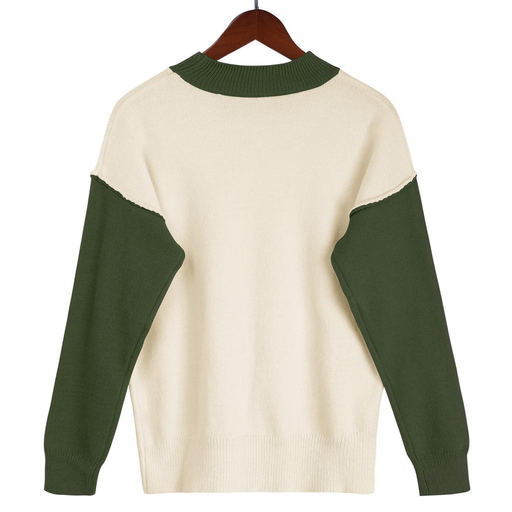 Women's Fashion  And Winter Wear Loose Long-sleeved Jumper Knitted Sweaters