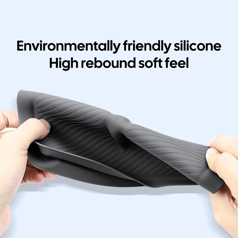 Capa Protetora de Silicone para Carregamento Sem Fio para Tesla Model Y Juniper Model 3 Highland 2025+ Pad Inferior do Controle Central