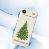 For iPhone 17 Air Case Christmas Tree Pattern Printing Straight Edge TPU Phone Back Cover