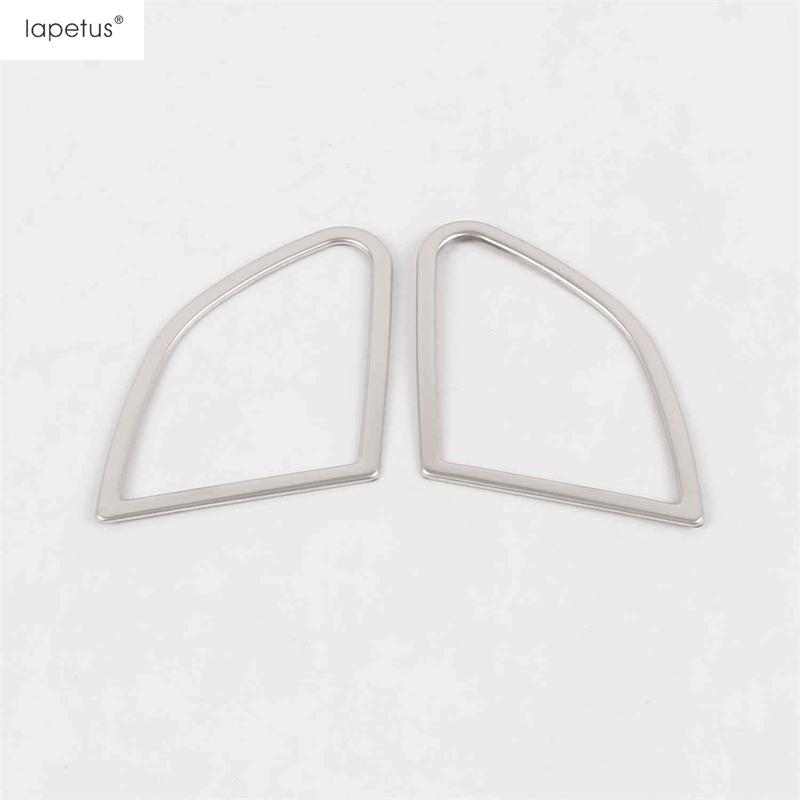 Front Pillar A Audio Tweeter Loudspeaker Sound Frame Decorative Sequ Cover Trim For VOLVO XC60 2012 - 2017 Metal Accessories