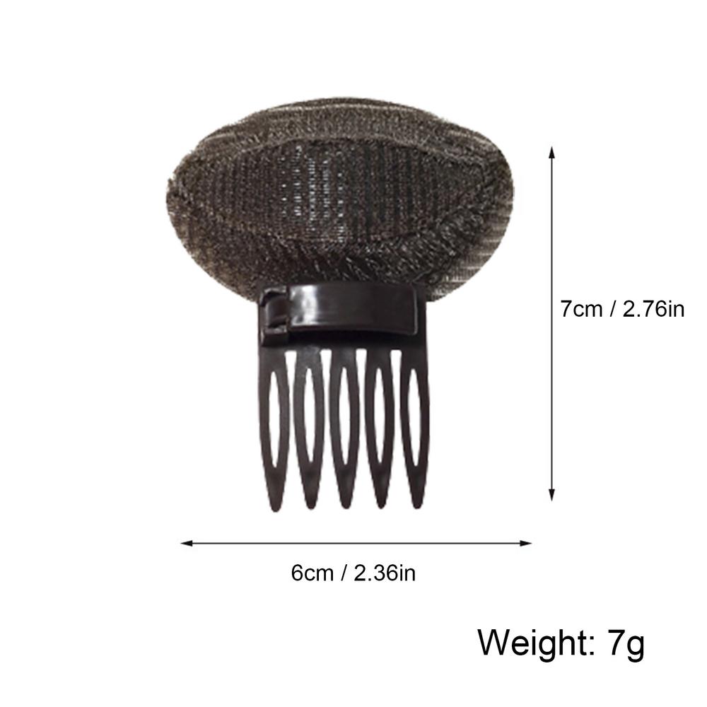 

Invisible hair clips and hair pads, lightweight design, hair clips, hair bulges, combs, hair styling tools кофейный