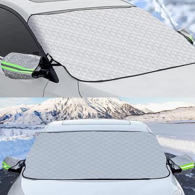 Thickened Snowproof Winter Windshield Cover: Anti-Freeze, Frostproof, and Sunshade Protection