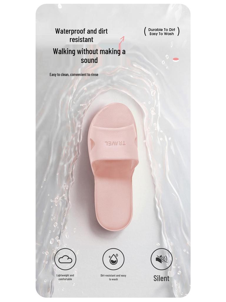 Tragbare Waschbare Rutschfeste Reiseslipper für Gäste