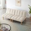 2-Seater Sleeper Sofa 167CM – Folding Sofa Bed with 3-Way Adjustable Backrest, Space-Saving Sleeper Couch for Living Room & Office
