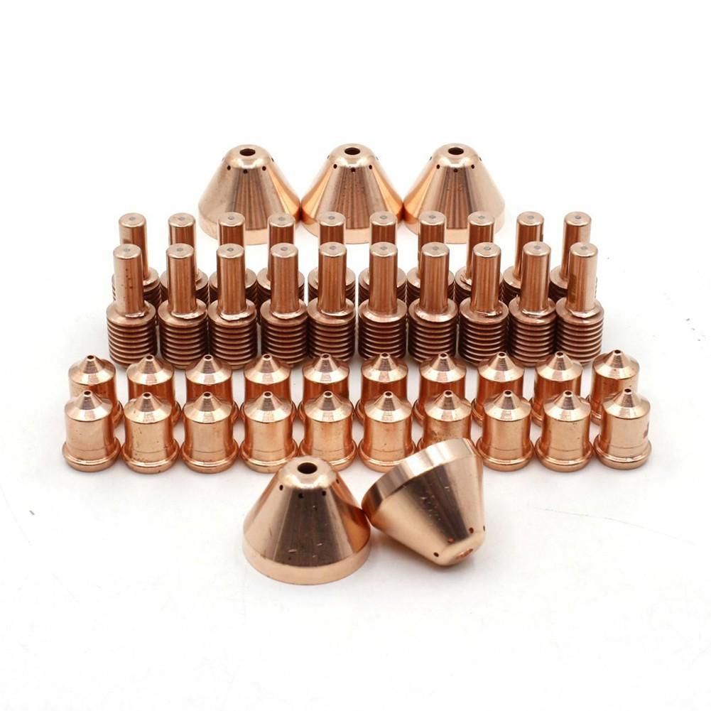 45pcs Plasma Electrode Nozzle 220673 220669 220671 for 45 Cutter Torch