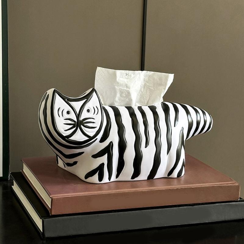 Tissue Box Cover Holder,Bathroom Accessories Home Decors Decorative Tissue Box Holder Tissue Holder Dispenser Gift