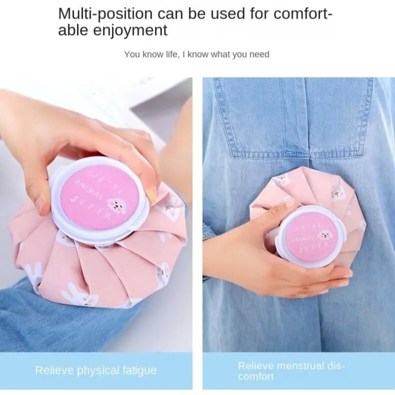 Kaltkompresse Eisbeutel Cartoon Heiß- und Kalt Multifunktionelles Therapie-Set Kalt- und Heißtherapie Übung zum Abkühlen Stoffeis