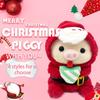 Adorable Christmas Pig Plush Toy Features Festive Santa And Reindeer Designs For Holiday Joy