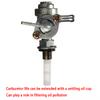 ON/OFF Universal Fuel Shut Off Valve Tap Replacement For Generator Gas Engine Tank Switch Fit 1/4" Hose Tap Fuel System 2