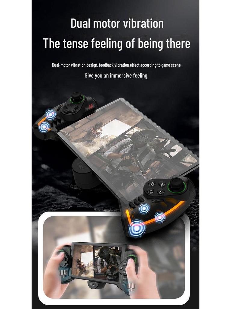 Guangyao Wireless Bluetooth Game Controller for Tablet, Mobile, PC & Stretch Handle 