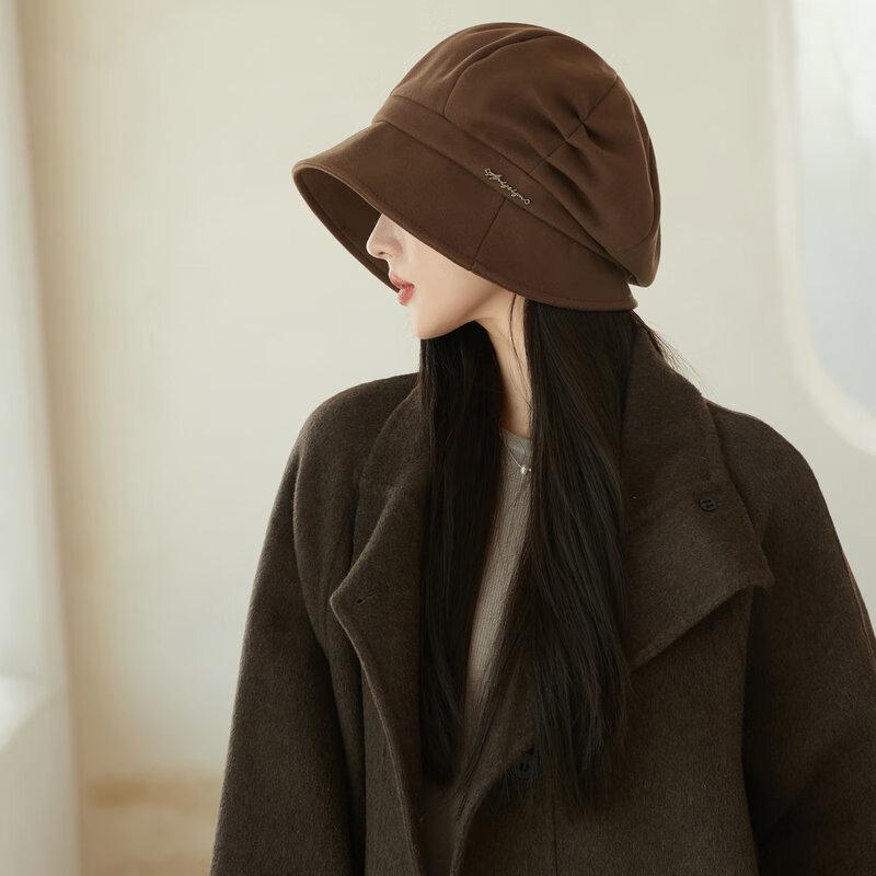 JIAOXIU Women s Autumn/Winter Lazy Style Hat One Size