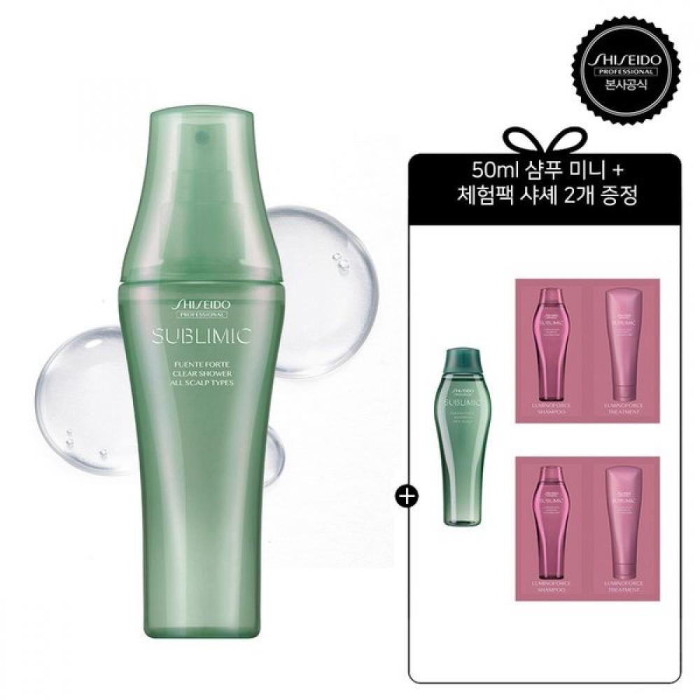 Shiseido Professional Clear Shower 120ml [4 Gift Items Included] Single option