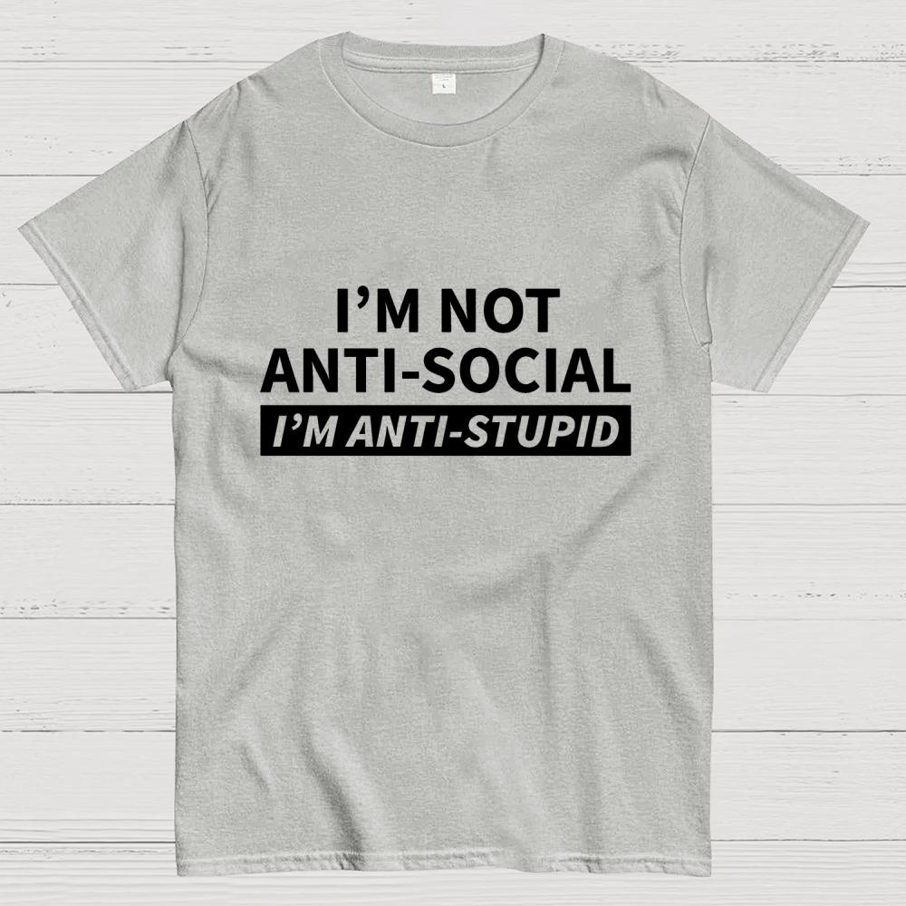 I'm Not A Psychopath I'm A High Functioning Sociopath Cotton Summer Casual Cool Loose T-Shirt