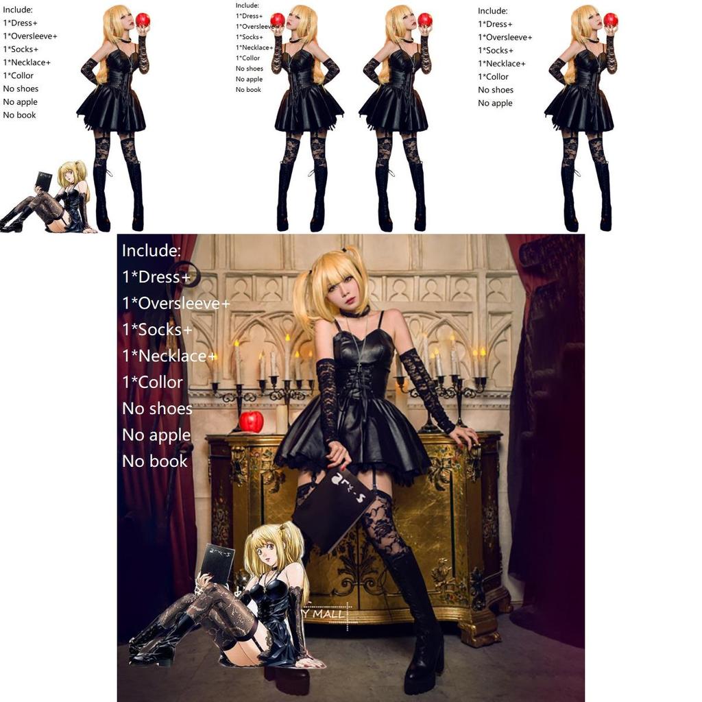 Stunning Death Note Misa Amane Imitation Dress For Women Cosplay Halloween Outfit
