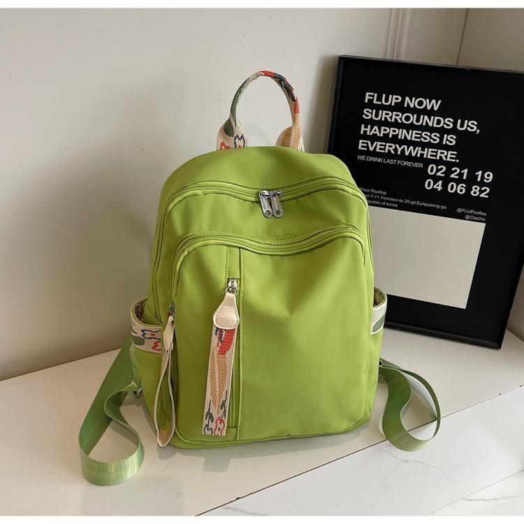 2025 winter backpack versatile trend going out travel leisure backpack texture large capacity student bag