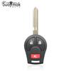 [SUAYMAK] 3/4 Pulsante 315M/433HZ Chiave A Distanza Dell'automobile Per Nissan Keyless Entry 46 Chip Fob Trasmettitore CWTWB1U751 TWB1U761