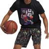 Adidas T Shirts Men's Black Crew Neck Moderate Straight Fit FM4779