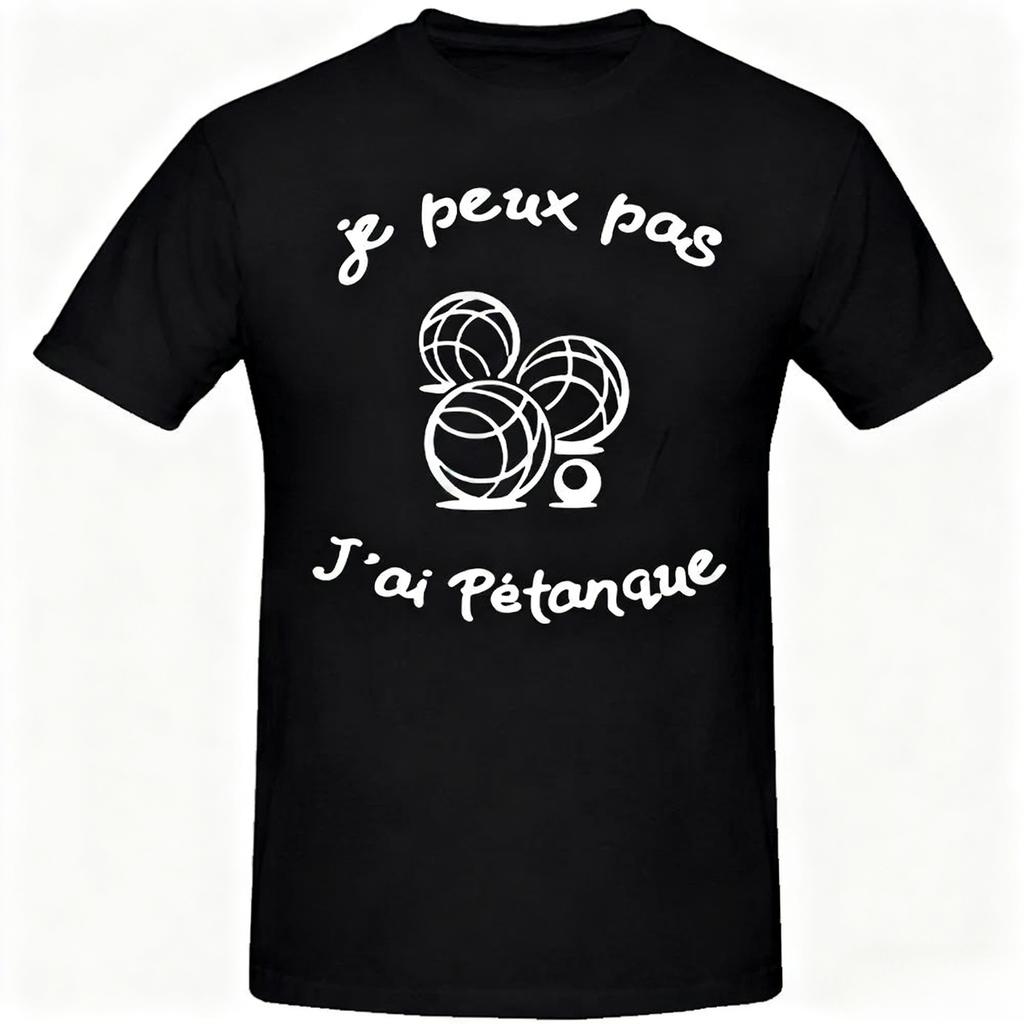I Can't Play Petanque T-shirt