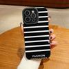 Vertical Grain Leather Simple Design Printed Soft Silicone Phone Case Back Cover with Camera Lens Full Protection for Samsung