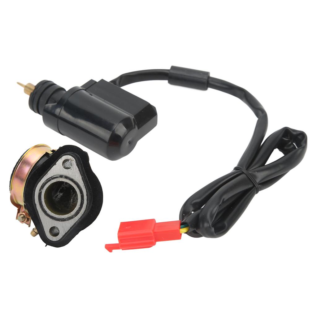 Vergaser Ansaugkrümmerrohr Vergaser Elektronischer Dämpfer Ersatz für GY6 125 150cc