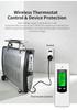 Smart Wireless Temperature Control Plug: European, British & American Standards