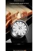 Stainless Steel Magnetic Kitchen Timer: Rotating Mechanical Countdown