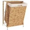 VidaXL Laundry Basket 44x34x64 Cm Water Hyacinth 355186