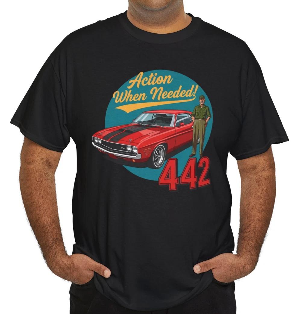 Винтажная футболка Muscle Car Devil Playboy L