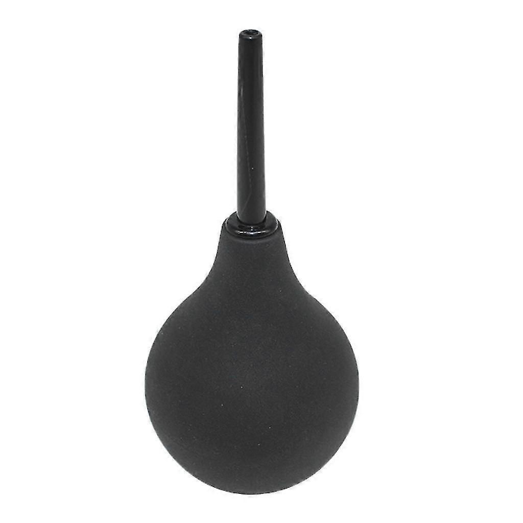 Soft Comfortable Rubber Anal Douche 90ml Black