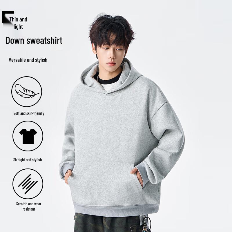 

Men s FengXun 90% Goose Down Hooded Pullover 2XL /185