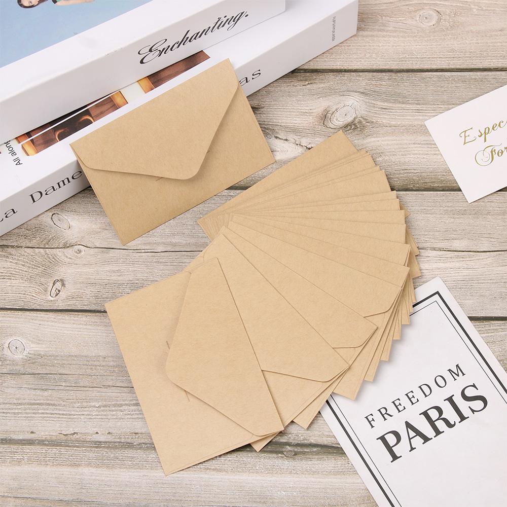 Office Supplies Stationery Retro Paper Mailer Western Envelope Kraft Paper Business Card Storage