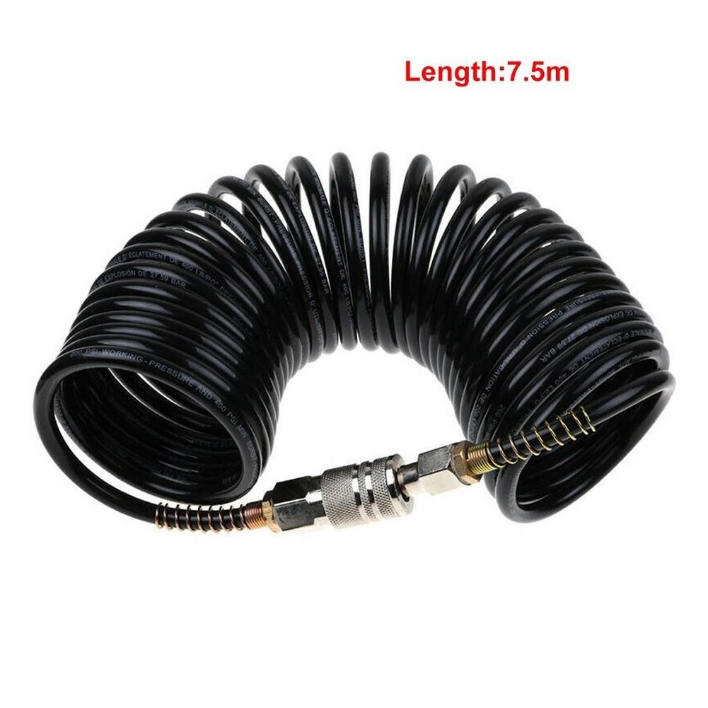 PE Pneumatic Adapter Quick Coupler Inflating Coil Air Hose Compressor For Automotive Repair And Machinery