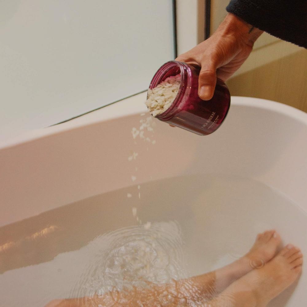 Higherdose Serotonin Soak Magnesium Bath Salt For Muscle Relaxation   Mood Boost 10 Oz