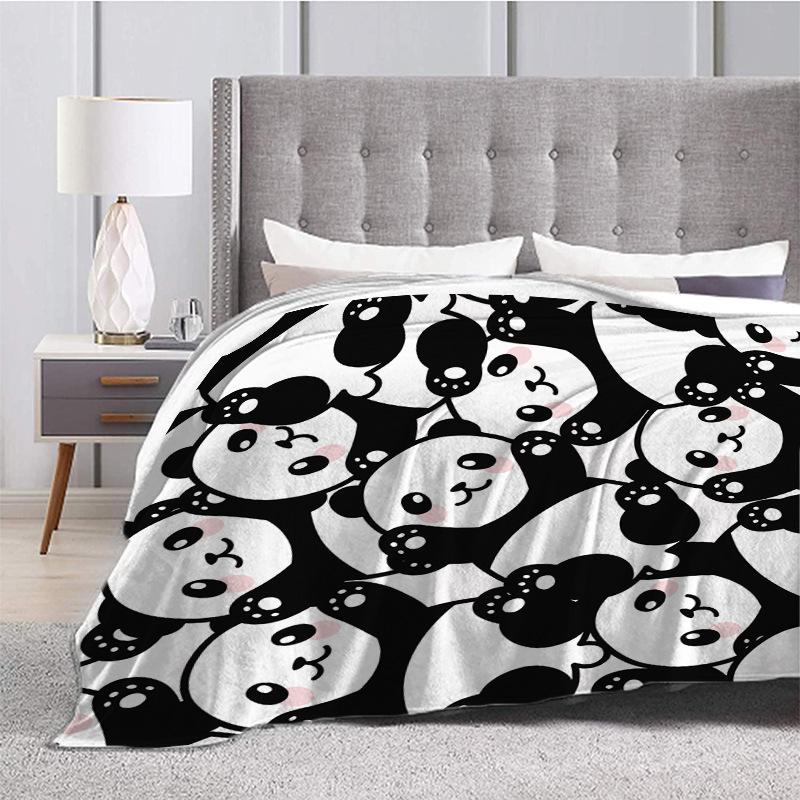 Deka s potiskem Flanelová deka na pohovku Deka s digitálním potiskem