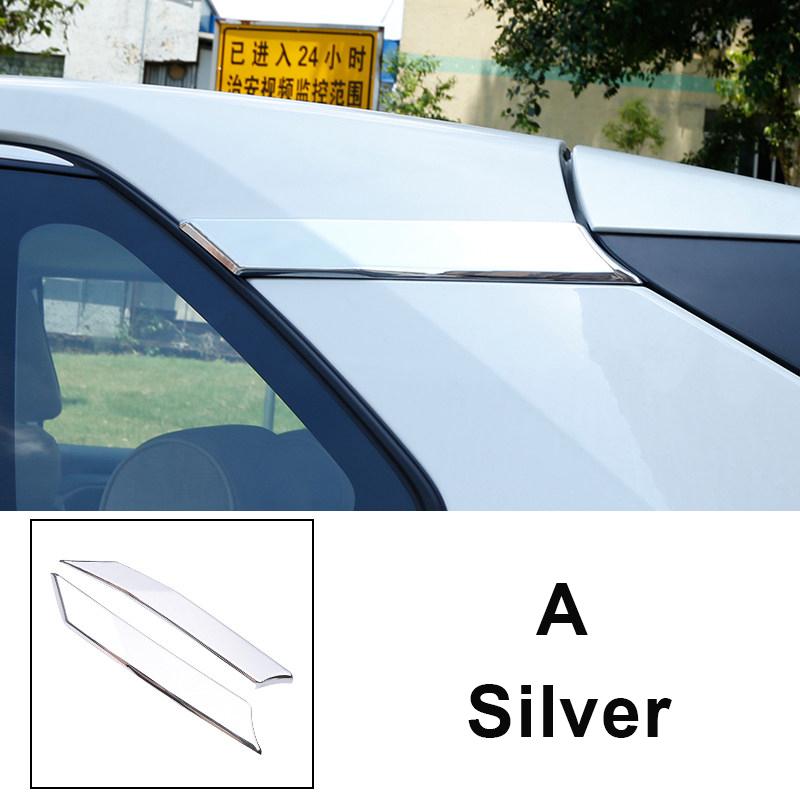 

Для Toyota RAV4 2024 RAV 4 XA50 Гібридний Автомобіль Заднє Вікно Декоративна Накладка на Стійку C Зовнішні Аксесуари A Silver