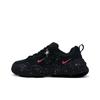 Tech Hera Starry Sky Suede Slip Resistant Abrasion Resistant Low Top Casual Shoes Unisex Black Red FJ9532-101(Team407-)