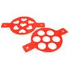 2Pcs 7 Holes Silicone NonStick Eggs Pancake Making Mold for DIY Kitchen Baking Cooking Accessories