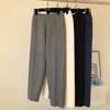 Chic Autumn Winter Chic Harem Pants Women Loose Trousers Comfortable Thick Warm All-match Knitted Granny Pants