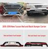 Fits 2015-2018 Hyundai Tucson: Front/rear Bumper Guards, 2018 Model Decorative Bumpers.