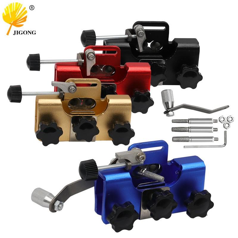 Afiadores de motosserra para carpintaria, com 3 hastes de moagem, serras manuais e ferramentas de reparo de serras elétricas