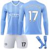 2324 Manchester City Long Sleeved Home 1