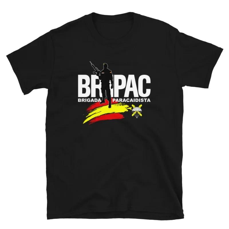 Spanish BRIPAC Brigada Paracaidista Unisex TShirt Tierra Calavera Skull Desperta Ferro Shirt Short Sleeve Casual ONeck T Shirt