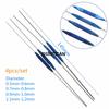 Ophthalmic Double Ended Lacrimal Passage Probe Flushing Probe Plugging Tool 4pc/set Ophthalmic Instruments