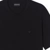 Emporio Armani Solid Color Round Neck Eagle Logo Embroidered Short Sleeve T-Shirt Men tops EM004586-AF13721-UC001