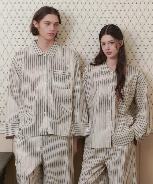 

[OFF HOUR OBJET] Nowa Bird Long Sleeve Pajama Set (2-Pack) [Shipped from Korea] 100% Authentic M M