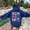 2025 Women's Drawstring Ribbed Long Sleeve Fleece-Lined Hooded Sweatshirt - European Size, In Stock