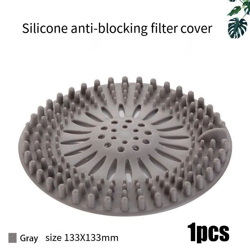Sewer Filter Hair Floor Drain Bathroom Anti Hair Kitchen Toilet Bathroom Cover Magic Tool Sink Anti Clogging