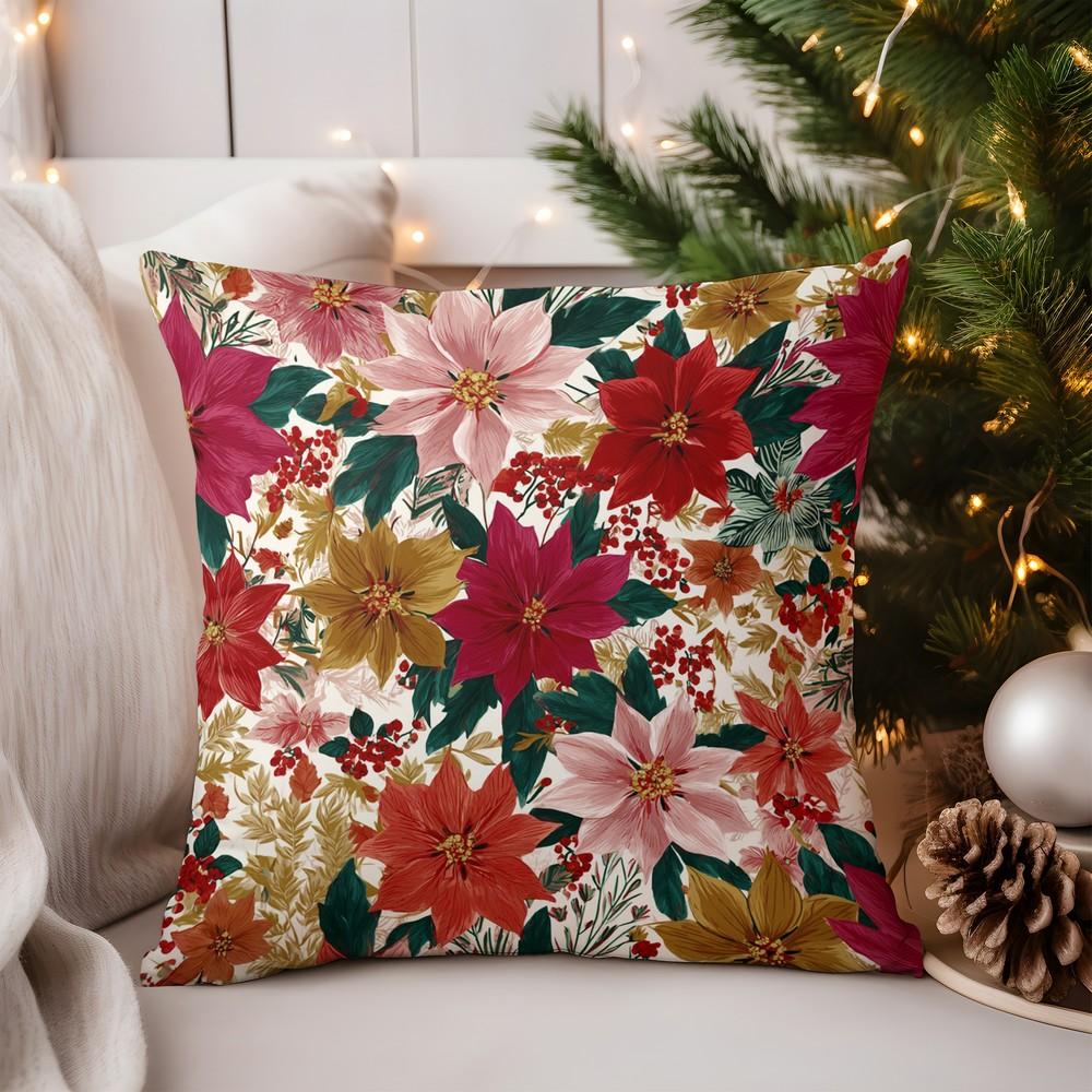 Heimdeko Vintage Reise Briefmarkenmuster Kissenbezug Muster Kissenbezug Geeignet für Sofa Schlafzimmer Auto Kissenbezug