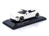 MINICHAMPS Scale Porsche Taycan Turbo S 2020 White Metallic Finished Diecast Model Car 410068476 1/43