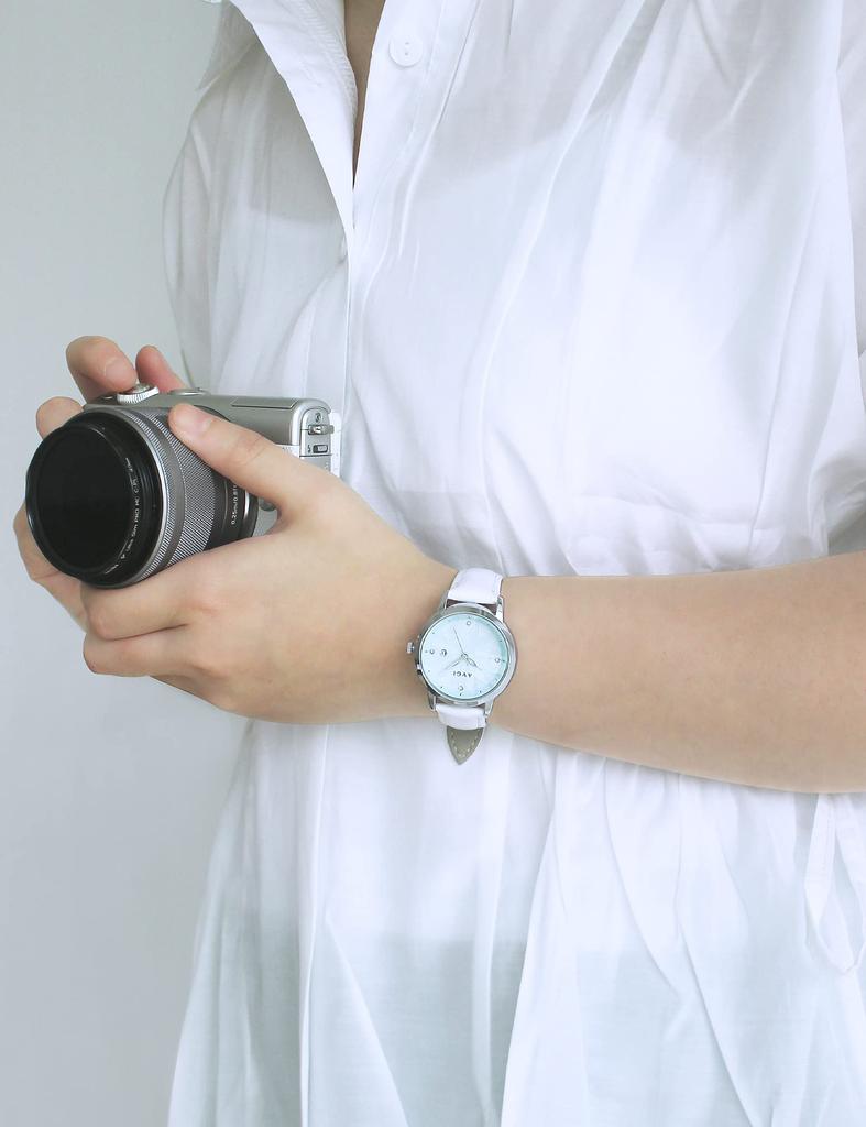 AVGI Women's Watch with Date Display, Water Resistant, and Interchangeable Bands